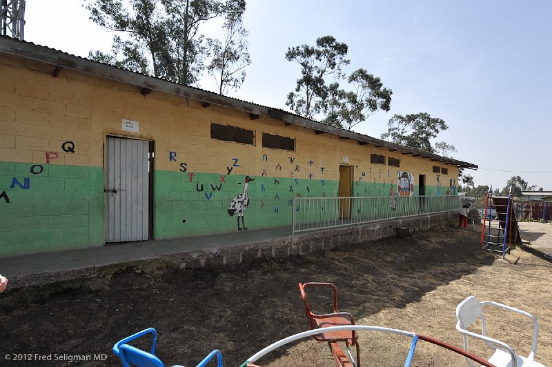 20120327_095147 Nikon D3 2x3.jpg - A school in Addis Ababa, Ethiopia.  The  sites are ingeniously decorated at minimal cost.